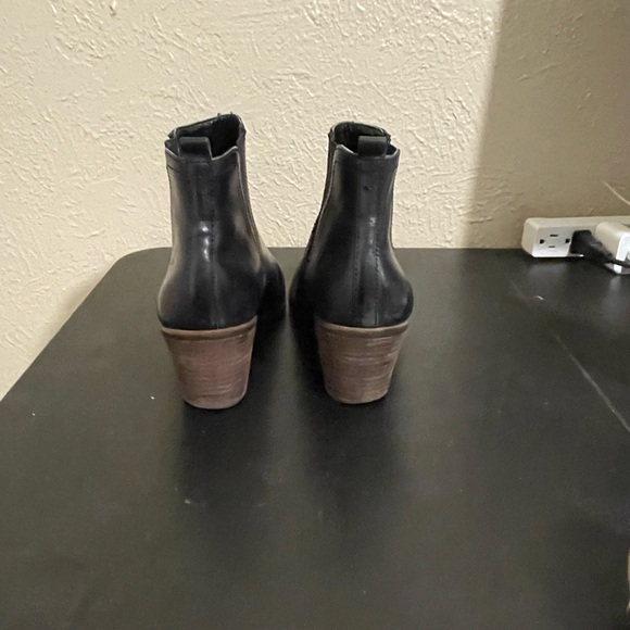 Lucky brand Black Leather Ankle Boots - Picture 4 of 5